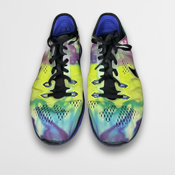Nike Free 5.0 TR Tie Dye Athletic Shoes Size 8.5 Multicolor Lightweight & Flexib - Picture 2 of 9